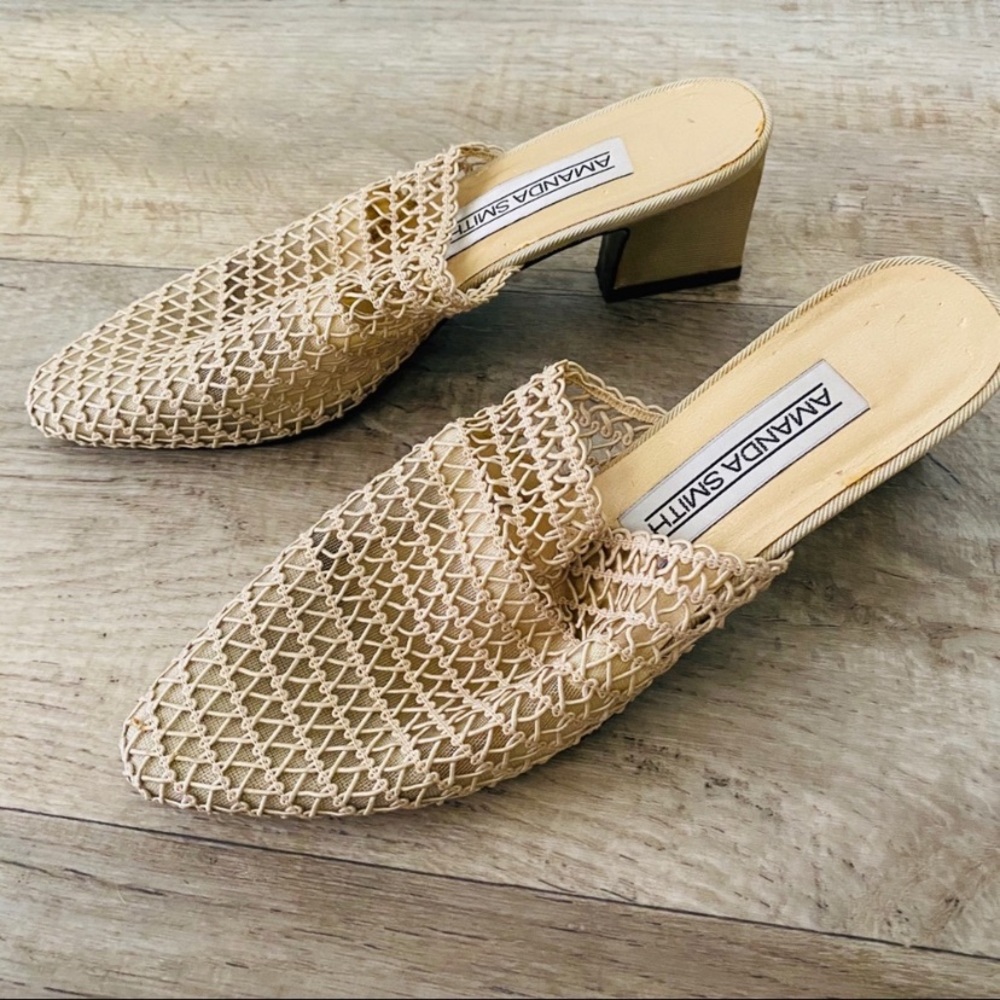 Amanda smith heeled mules